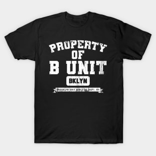 Brooklyn Bed Stuy New York Bklyn Basketball B Unit Grunge T-Shirt